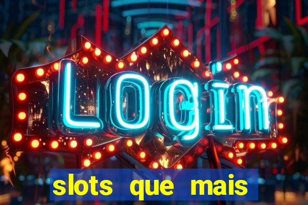 slots que mais pagam pragmatic play